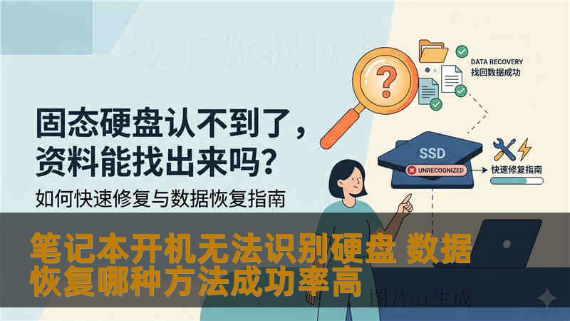 笔记本开机无法识别硬盘 数据恢复哪种方法成功率高