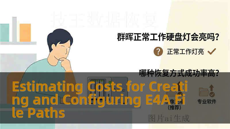 Estimating Costs for Creating and Configuring E4A File Paths