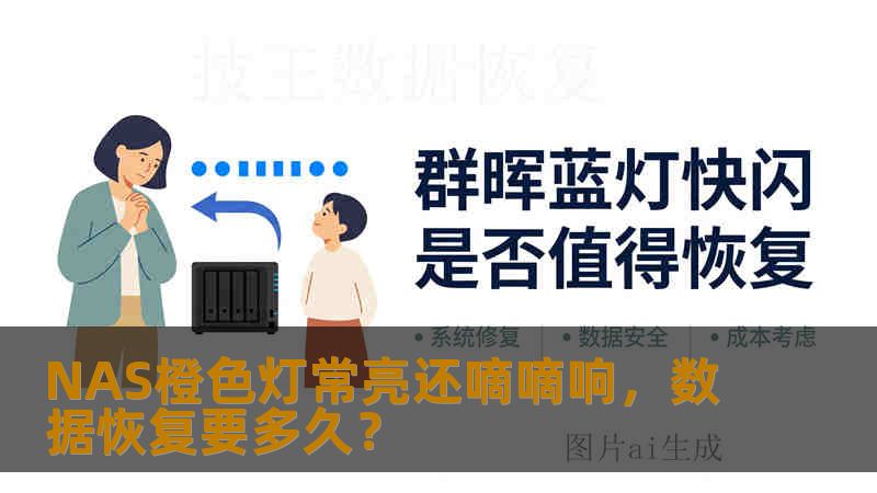 NAS橙色灯常亮还嘀嘀响,数据恢复要多久? NAS橙色灯常亮还嘀嘀响,数据恢复要多久?