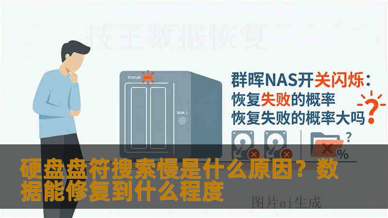 硬盘盘符搜索慢是什么原因？数据能修复到什么程度