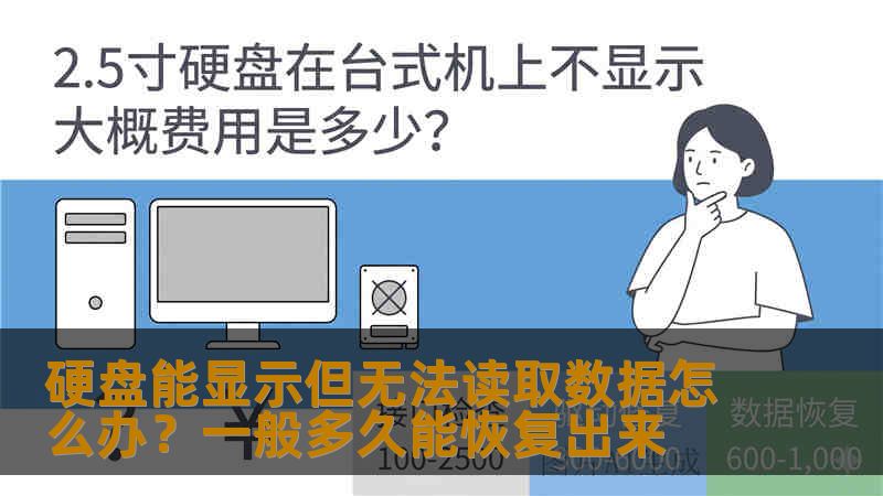 硬盘能显示但无法读取数据怎么办？一般多久能恢复出来