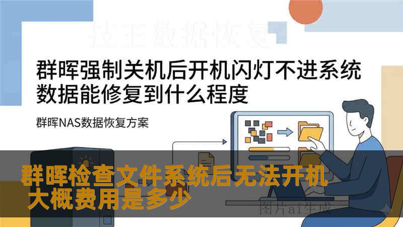 群晖检查文件系统后无法开机 大概费用是多少