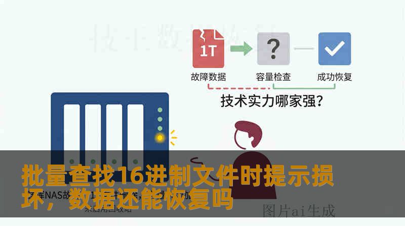 批量查找16进制文件时提示损坏，数据还能恢复吗