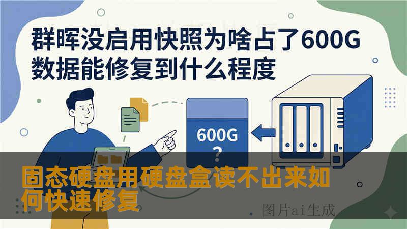 固态硬盘用硬盘盒读不出来如何快速修复