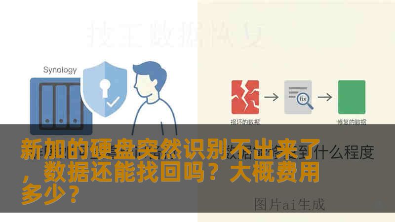 新加的硬盘突然识别不出来了，数据还能找回吗？大概费用多少？
