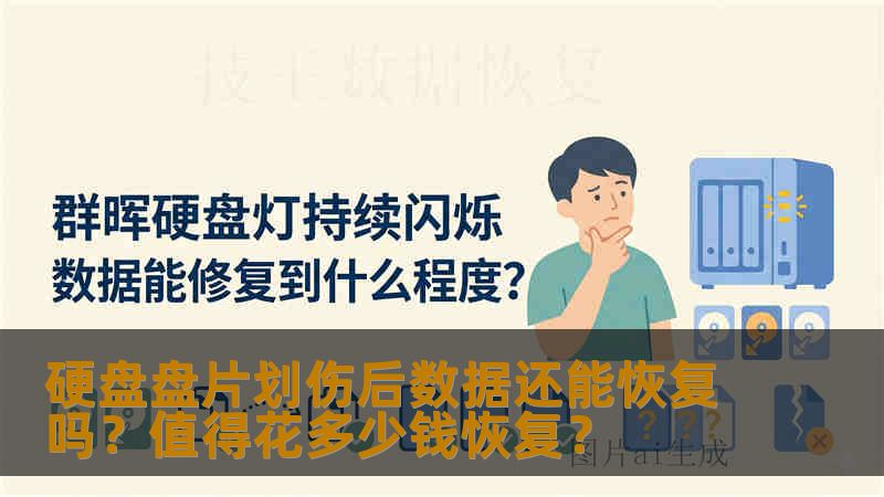 硬盘盘片划伤后数据还能恢复吗？值得花多少钱恢复？