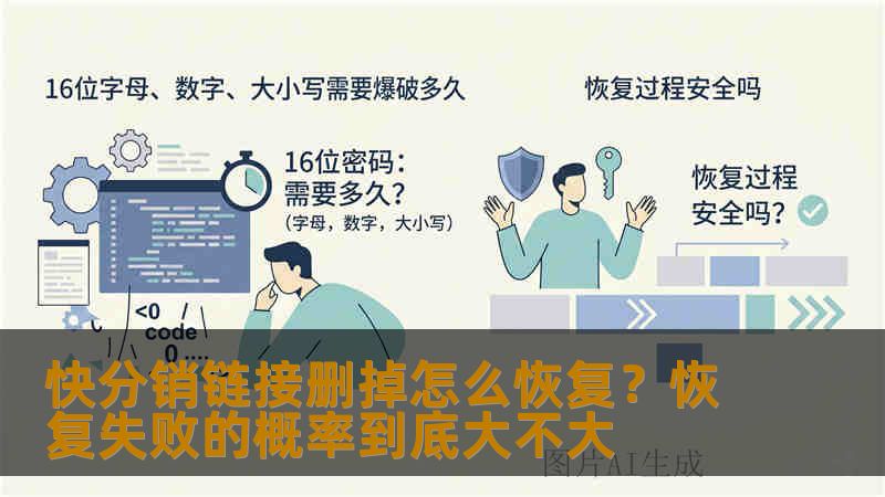 快分销链接删掉怎么恢复？恢复失败的概率到底大不大
