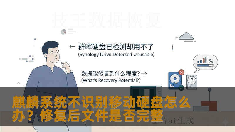 麒麟系统不识别移动硬盘怎么办？修复后文件是否完整
