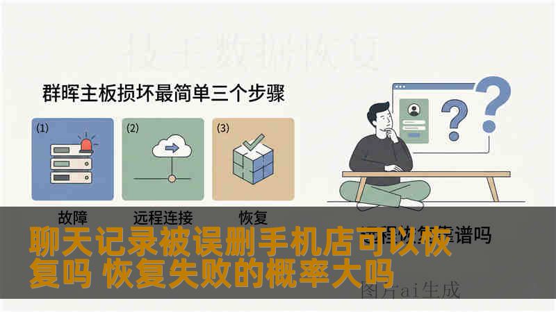 聊天记录被误删手机店可以恢复吗 恢复失败的概率大吗