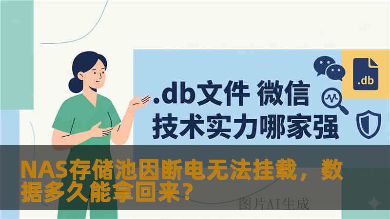 NAS存储池因断电无法挂载，数据多久能拿回来？