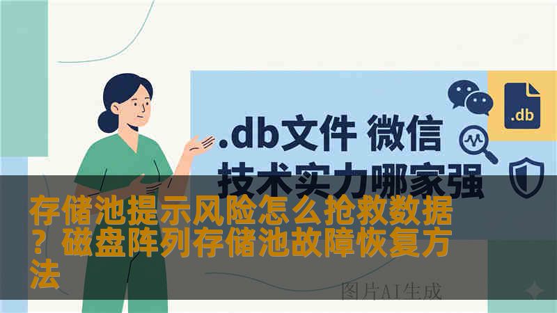 存储池提示风险怎么抢救数据？磁盘阵列存储池故障恢复方法