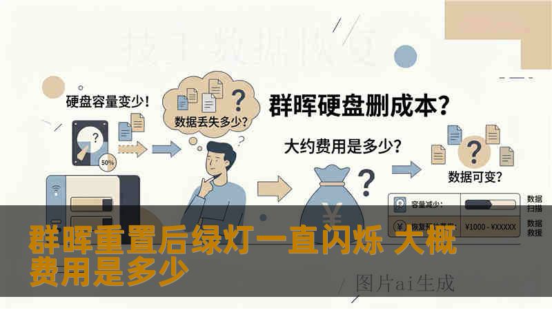 群晖重置后绿灯一直闪烁 大概费用是多少