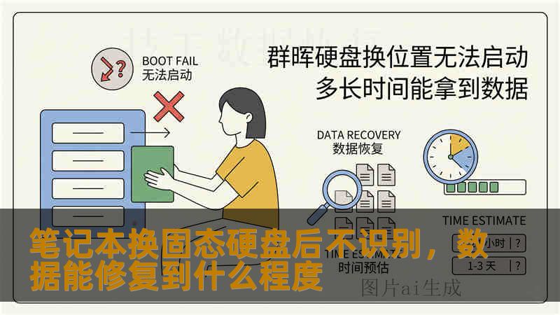 笔记本换固态硬盘后不识别,数据能修复到什么程度 笔记本换固态硬盘后不识别,数据能修复到什么程度