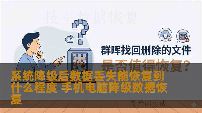 系统降级后数据丢失能恢复到什么程度 手机电脑降级数据恢复