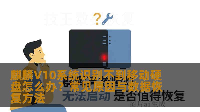 麒麟V10系统识别不到移动硬盘怎么办？常见原因与数据恢复方法