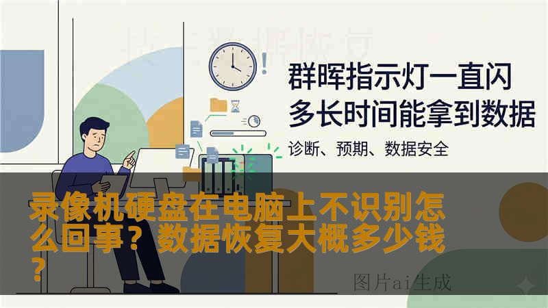 录像机硬盘在电脑上不识别怎么回事？数据恢复大概多少钱？