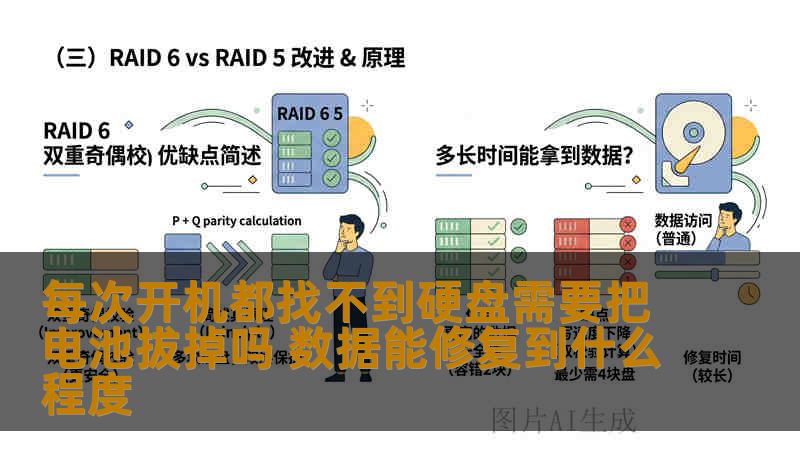 每次开机都找不到硬盘需要把电池拔掉吗 数据能修复到什么程度