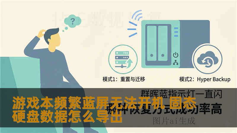 游戏本频繁蓝屏无法开机 固态硬盘数据怎么导出