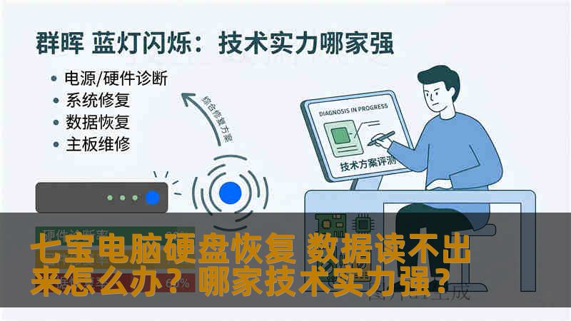 七宝电脑硬盘恢复 数据读不出来怎么办？哪家技术实力强？