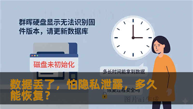 数据丢了，怕隐私泄露，多久能恢复？