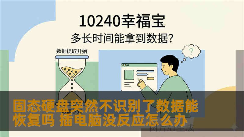 固态硬盘突然不识别了数据能恢复吗 插电脑没反应怎么办 固态硬盘突然不识别了数据能恢复吗 插电脑没反应怎么办