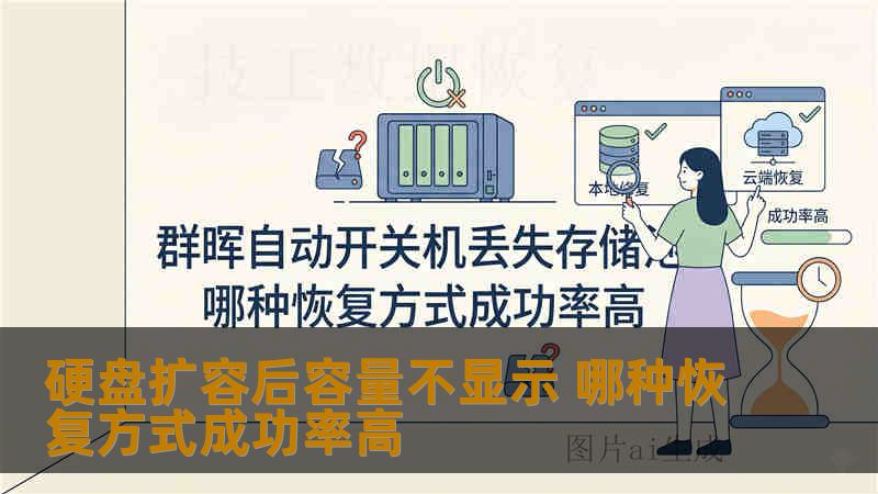 硬盘扩容后容量不显示 哪种恢复方式成功率高