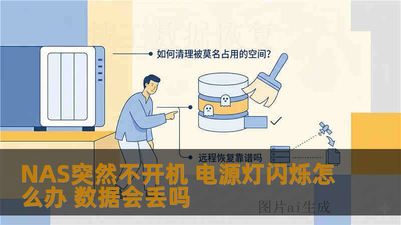 NAS突然不开机 电源灯闪烁怎么办 数据会丢吗