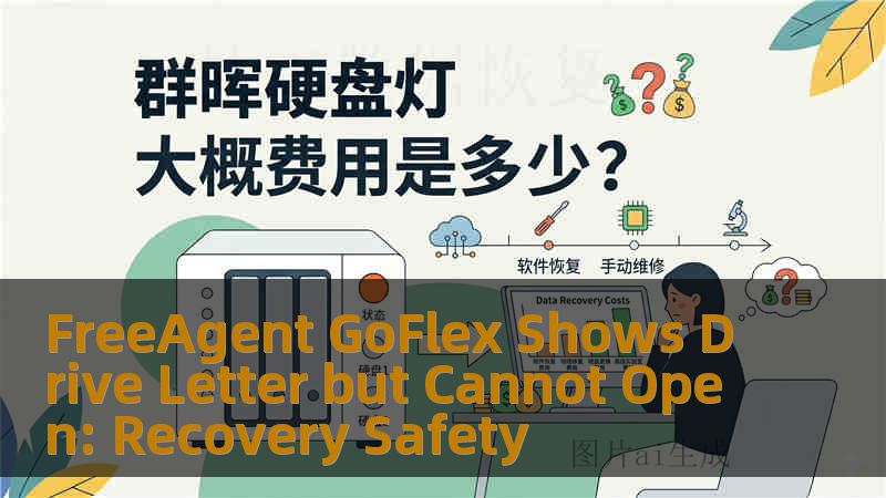 FreeAgent GoFlex Shows Drive Letter but Cannot Open: Recovery Safety
