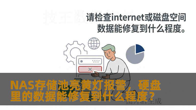 NAS存储池亮黄灯报警,硬盘里的数据能修复到什么程度? NAS存储池亮黄灯报警,硬盘里的数据能修复到什么程度?