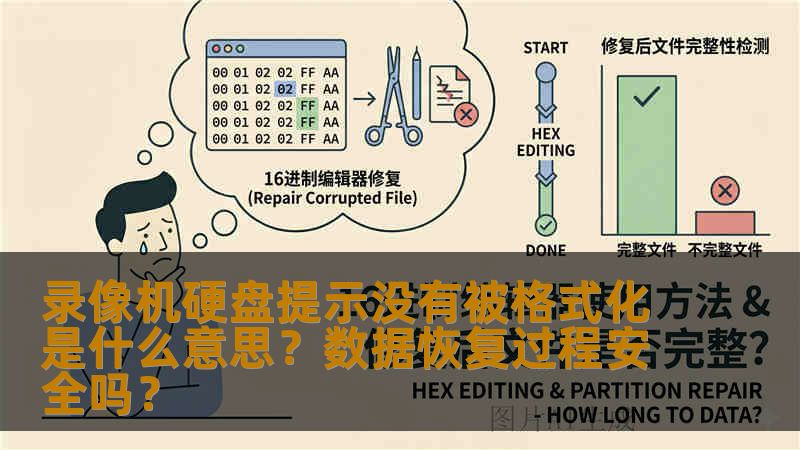 录像机硬盘提示没有被格式化是什么意思？数据恢复过程安全吗？