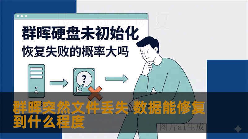 群晖突然文件丢失 数据能修复到什么程度