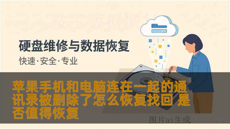 苹果手机和电脑连在一起的通讯录被删除了怎么恢复找回 是否值得恢复