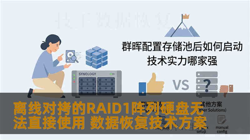 离线对拷的RAID1阵列硬盘无法直接使用 数据恢复技术方案