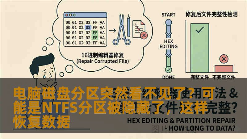 电脑磁盘分区突然看不见了？可能是NTFS分区被隐藏了，这样恢复数据