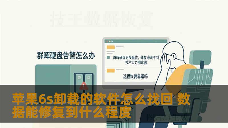 苹果6s卸载的软件怎么找回 数据能修复到什么程度 苹果6s卸载的软件怎么找回 数据能修复到什么程度