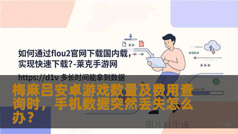 梅麻吕安卓游戏数量及费用查询时，手机数据突然丢失怎么办？