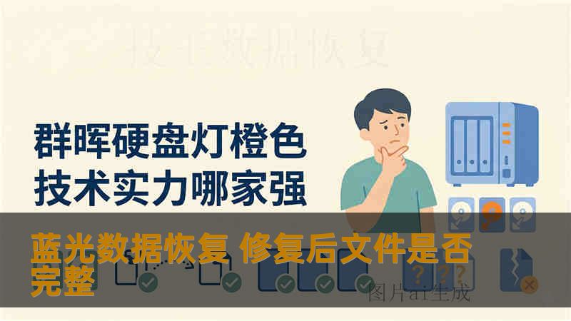 蓝光数据恢复 修复后文件是否完整
