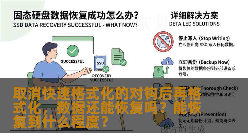 取消快速格式化的对钩后再格式化，数据还能恢复吗？能恢复到什么程度？