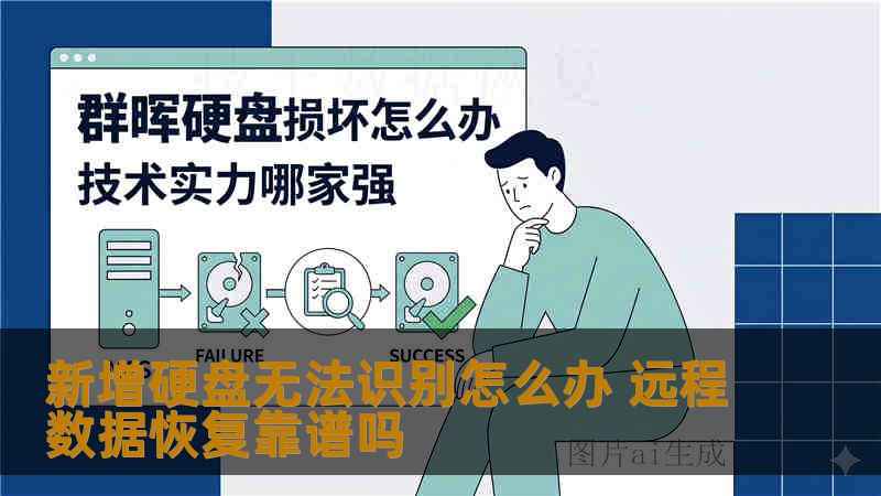 新增硬盘无法识别怎么办 远程数据恢复靠谱吗