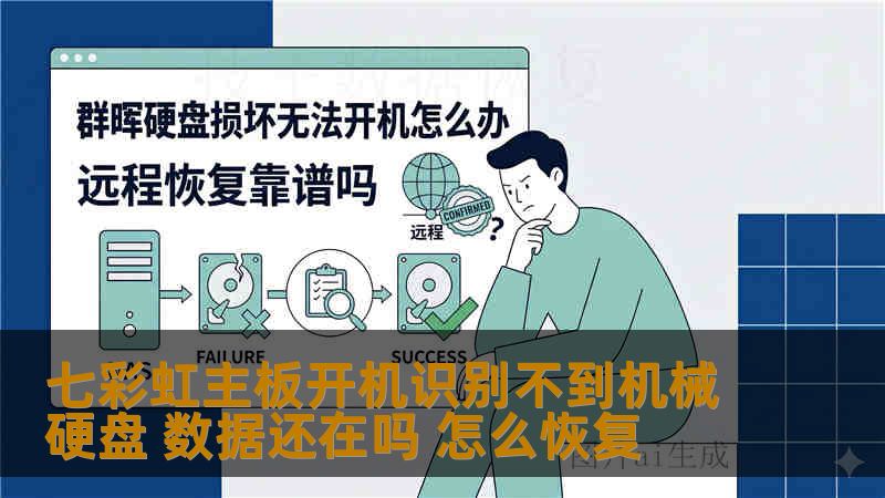 七彩虹主板开机识别不到机械硬盘 数据还在吗 怎么恢复