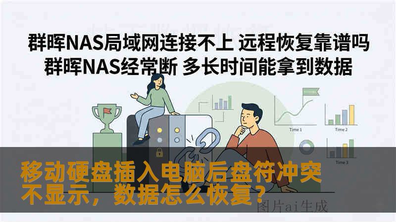 移动硬盘插入电脑后盘符冲突不显示，数据怎么恢复？