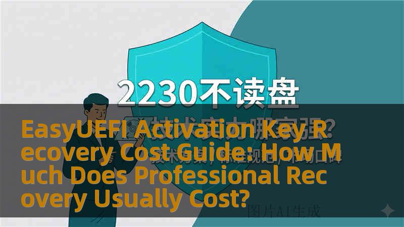 EasyUEFI Activation Key Recovery Cost Guide: How Much Does Professional Recovery Usually Cost?