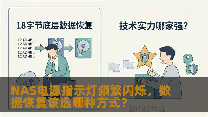 NAS电源指示灯频繁闪烁,数据恢复该选哪种方式? NAS电源指示灯频繁闪烁,数据恢复该选哪种方式?