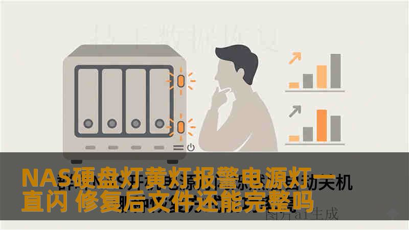 NAS硬盘灯黄灯报警电源灯一直闪 修复后文件还能完整吗 NAS硬盘灯黄灯报警电源灯一直闪 修复后文件还能完整吗