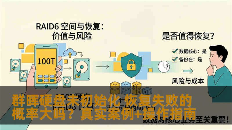 群晖硬盘未初始化 恢复失败的概率大吗？真实案例+操作指南