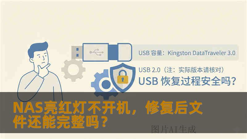 NAS亮红灯不开机，修复后文件还能完整吗？