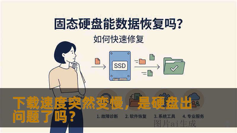 下载速度突然变慢，是硬盘出问题了吗？