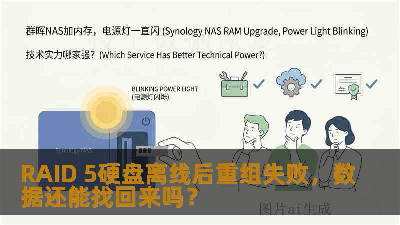 RAID 5硬盘离线后重组失败，数据还能找回来吗？