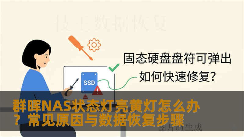 群晖NAS状态灯亮黄灯怎么办?常见原因与数据恢复步骤 群晖NAS状态灯亮黄灯怎么办?常见原因与数据恢复步骤