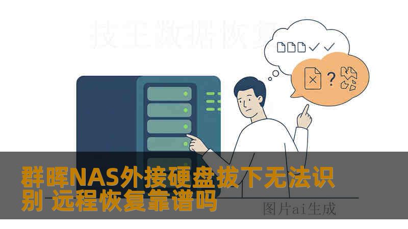 群晖NAS外接硬盘拔下无法识别 远程恢复靠谱吗 群晖NAS外接硬盘拔下无法识别 远程恢复靠谱吗